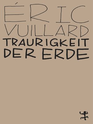 cover image of Traurigkeit der Erde